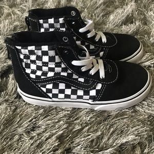 Toddler Boy Size 10 Vans Sk8-Hi Zip